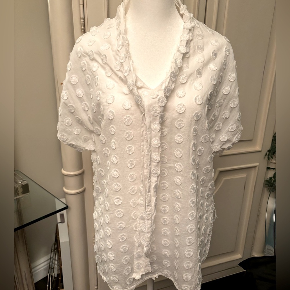 Women’s Pearl by Lela Rose blouse Sz S